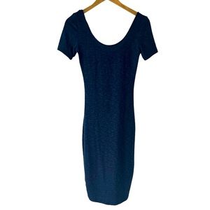 DYNAMITE Navy Blue Bodycon Dress